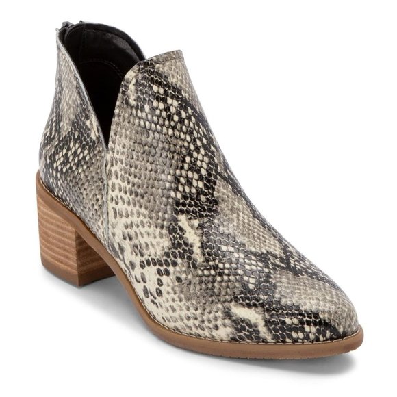 NEW Blondo Esme Snake Waterproof Bootie 6.5